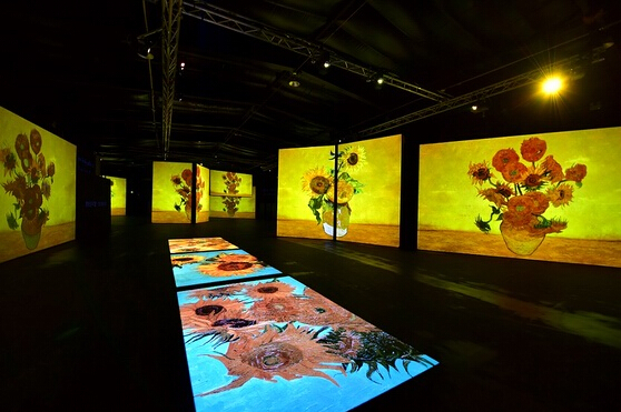 2015年9月7日下午2点,期待已久的"凯迪拉克不朽的梵高-感映艺术展"