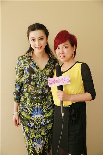 范冰冰戛纳录制《美丽俏佳人》 曝美妆心机