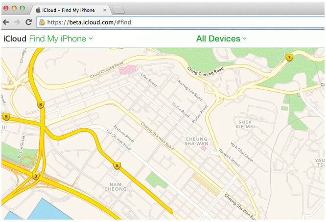 苹果iphone查找应用网页版弃用谷歌地图