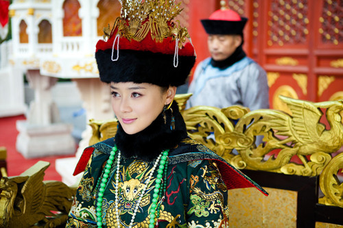 袁姗姗饰演温婉大气大玉儿(1/2张)