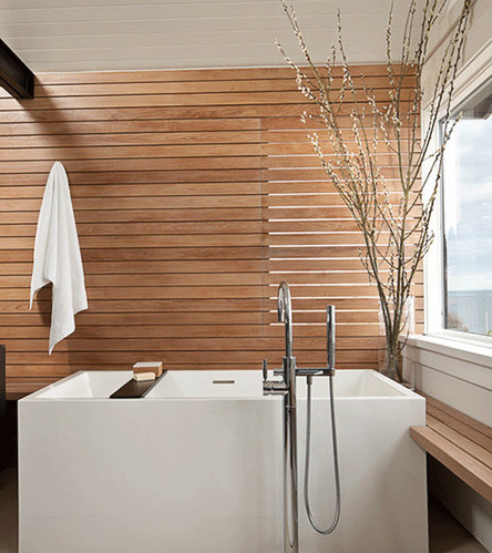 现代日式风 12款清新卫浴间