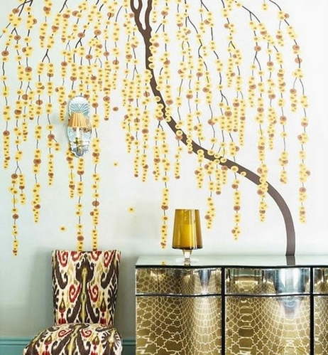 将心中的世界画在家中 个性墙绘打造另类家居