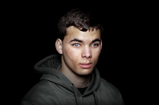 人像摄影盲人肖像