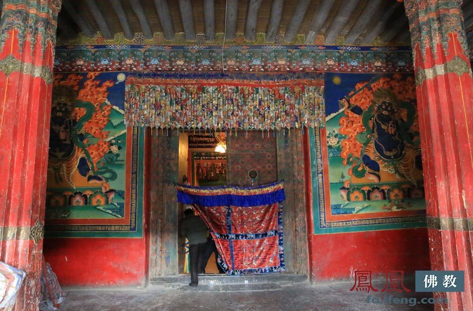 实拍萨迦派贡噶系祖庭西藏山南贡嘎曲德寺