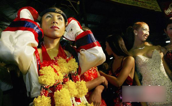 泰国上演另类泰拳赛 人妖异装癖血腥重口味[高清](3/11)