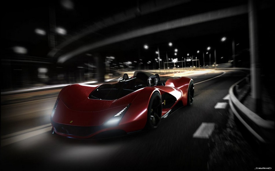 法拉利aliante效果图大欣赏未来的烈马