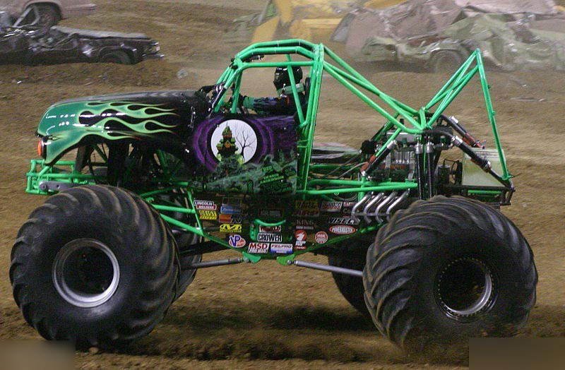 各种超炫大脚车合集 再现美式疯狂改装