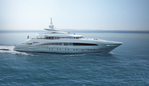 heesen 宣佈ventura號全鋁製遊艇2013年下水