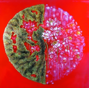 中国莲刘春潮漆画作品展