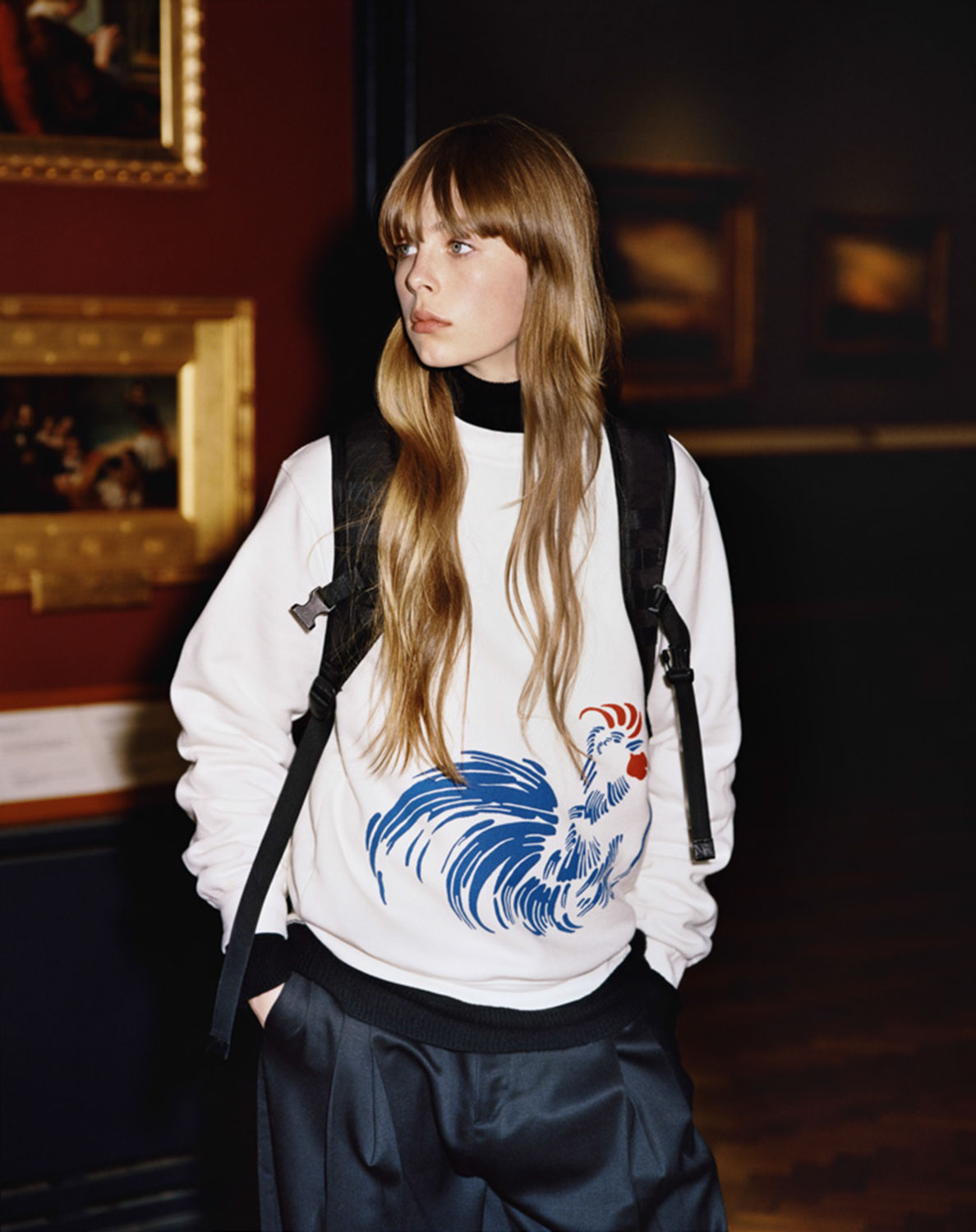 ediecampbell演绎032c杂志时尚大片图