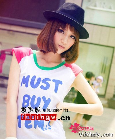 三款搭配梯形脸的发型帮梯形脸女生增加好感度