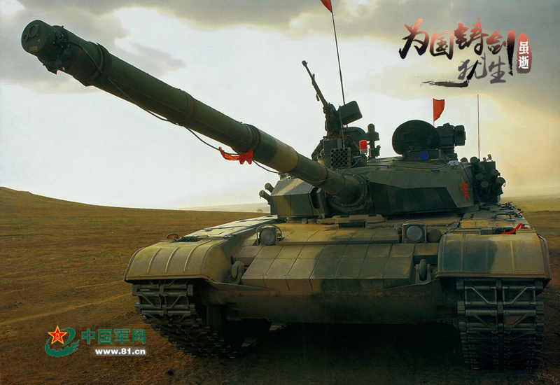 中国99坦克防护震惊世人抗穿甲能力可达12米