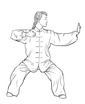 八段锦左右开弓似射雕