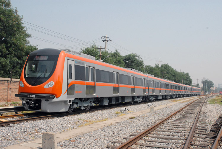 驻区北京地铁车辆装备有限公司完全自主知识产权b型车(房山线)