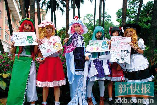 中学社团开放日不爱校服爱汉服