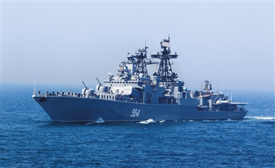 "瓦良格"号导弹巡洋舰新型常规动力潜艇新型导弹快艇"舟山"号导弹护卫