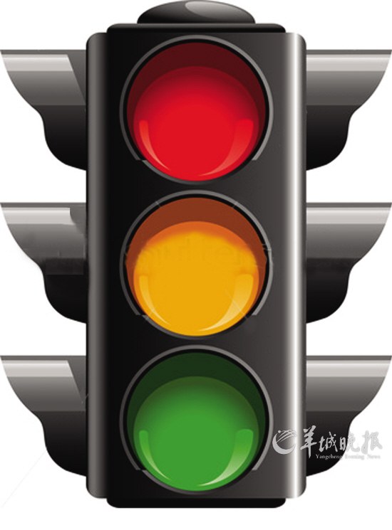 有街坊建议取消黄灯,绿灯用数字跳秒 羊城晚报记者 陈秋明 摄(资料