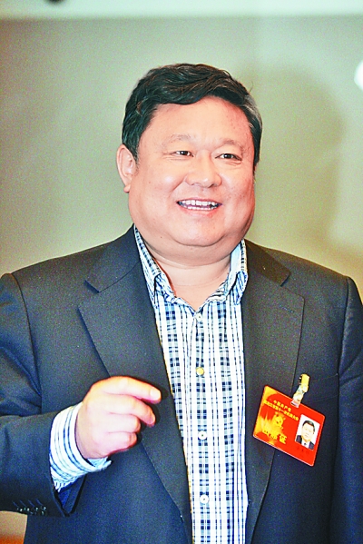 金奎祥代表:融城兴业 提升土地"平方米效益"