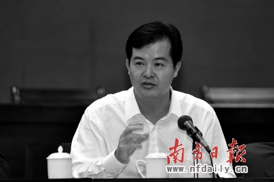 "近日,三水区委书记苏伟波在接受采访时说,省党代会报告对广东加快