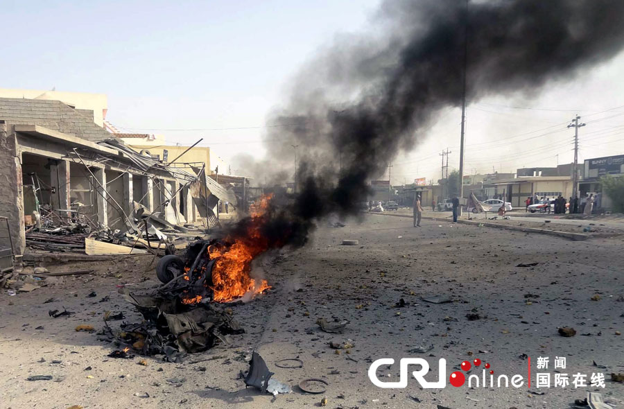 伊拉克发生多起爆炸袭击至少80人死亡300人受伤高清组图