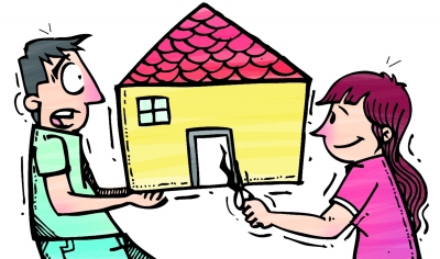 情侣合买一套房 女友分手时要求"平分"