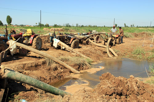 巴彦淖尔市728.17万亩农田受灾 设施陈旧造成排水不畅-手机凤凰网