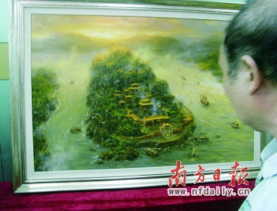 羊城旧八景金山古寺或重建