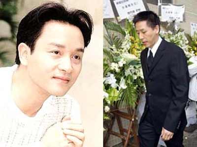 张国荣与唐鹤德(资料图)