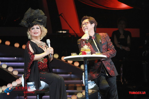 谭咏麟公开调侃杜丽莎演唱会献唱ladygaga名曲