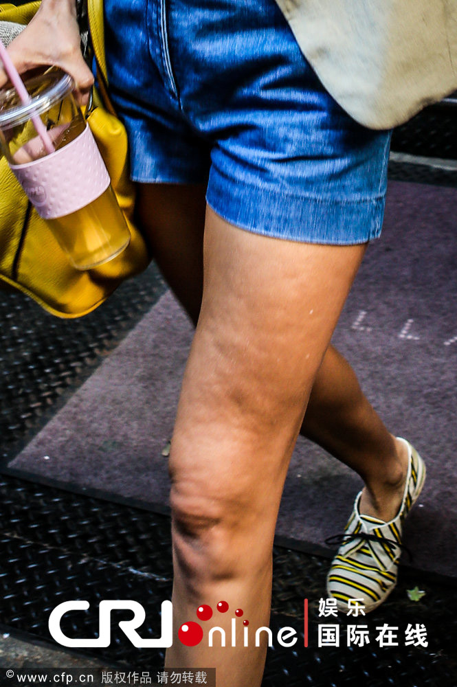 卡梅隆迪亚兹干练短装扫货橘皮纹肆虐长腿美中不足