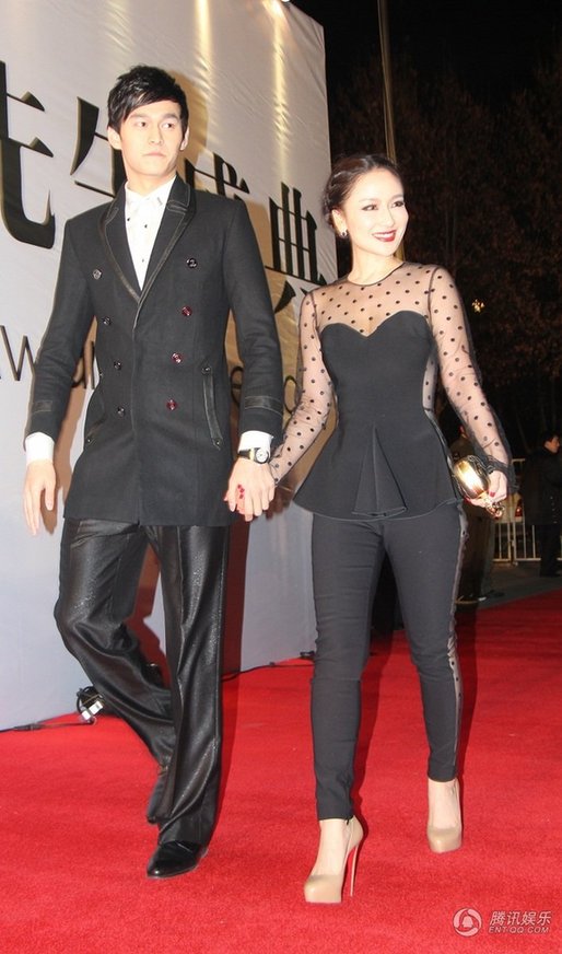 孙宁孙杨携手走红毯孙杨卖萌扮酷赚尽眼球组图