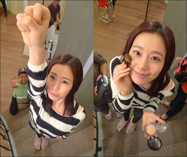 文彩元大闹善良的男人拍摄现场高清