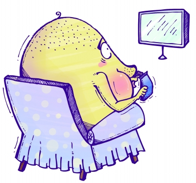 喜欢窝在电视机前不干活"沙发土豆"更易患心血管疾病