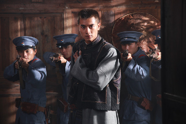 喋血边城卫视首播郑凯为拍戏差点被淹死图