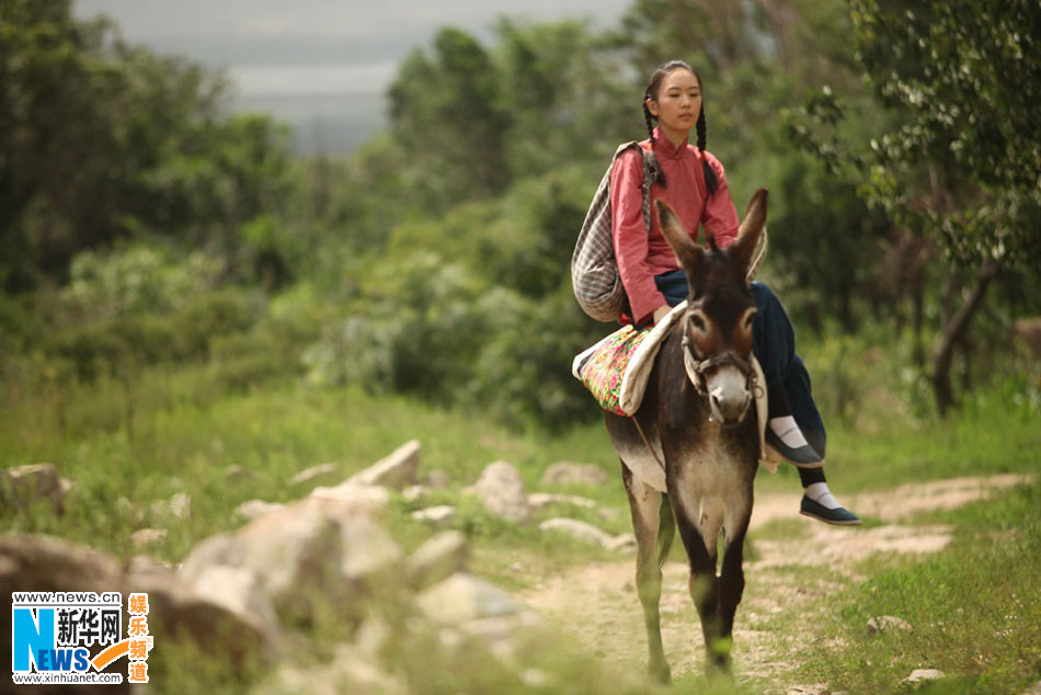 童瑶黄渤民兵葛二蛋上演骑驴搞笑戏码图