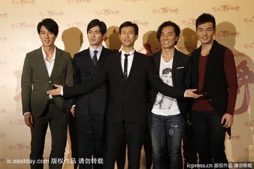 《忠烈杨家将》清一色帅哥 吴尊背郑少秋引爆笑连连